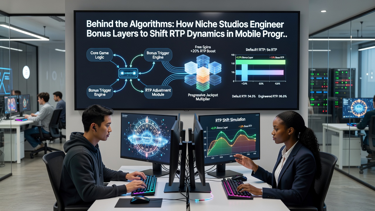 Detailed view of bonus layer flowchart used in mobile progressive slot development