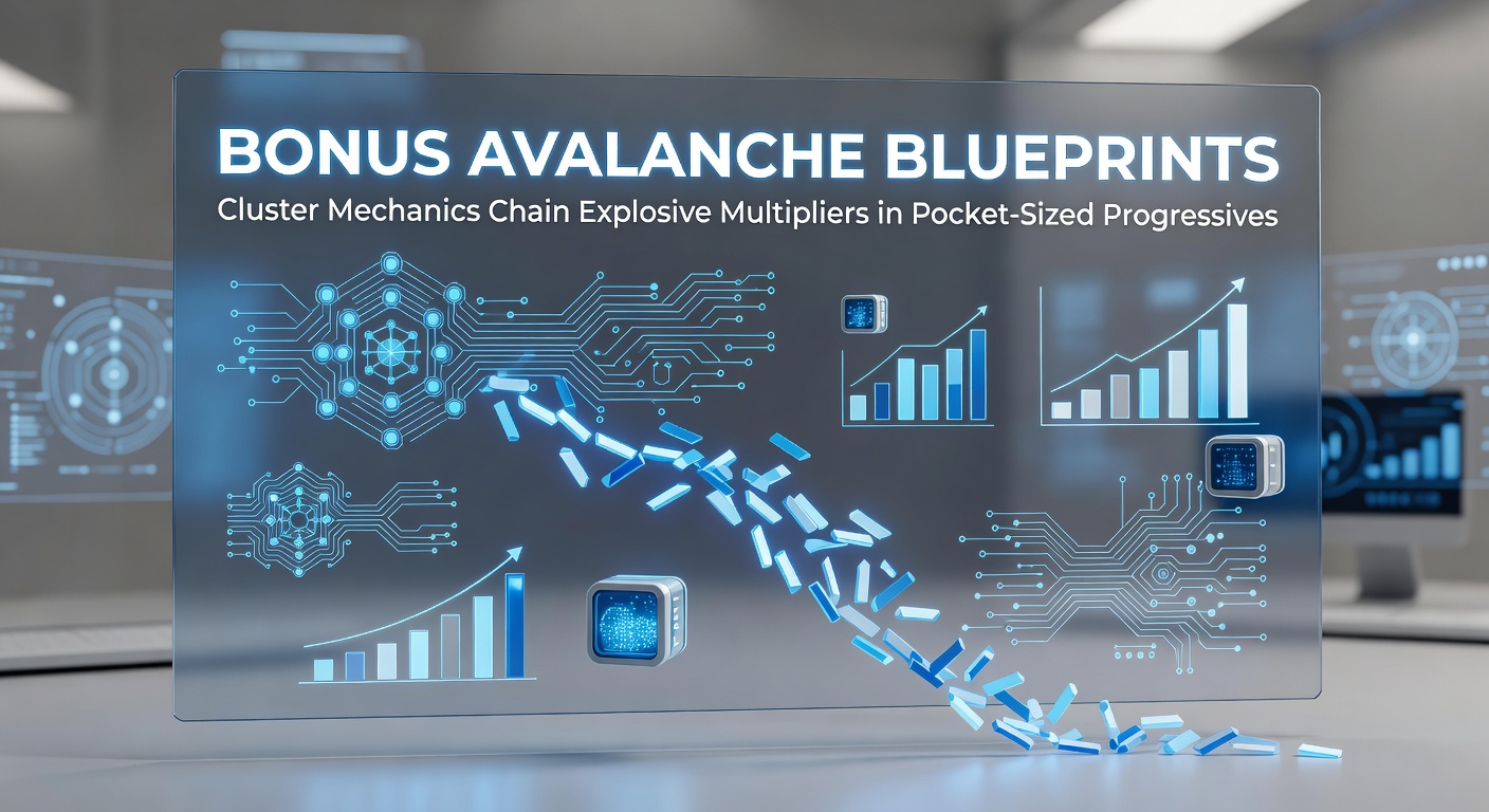 Dynamic visualization of cluster symbols exploding in a mobile slot game with avalanche features and progressive multipliers building across chains