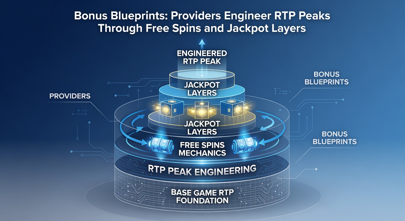 Layered jackpot pyramid graphic illustrating mini, major, and grand progressives integrated with free spin triggers in slot interfaces