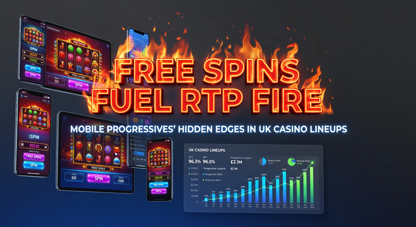 Vibrant mobile slot screen showing cascading free spins and a progressive jackpot meter climbing amid fiery RTP graphics