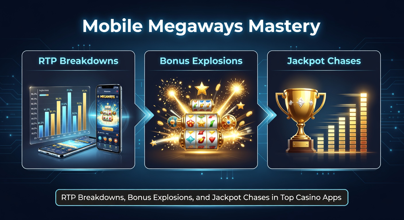 Close-up of a mobile casino app interface showing jackpot meters climbing alongside Megaways reels and bonus explosion animations
