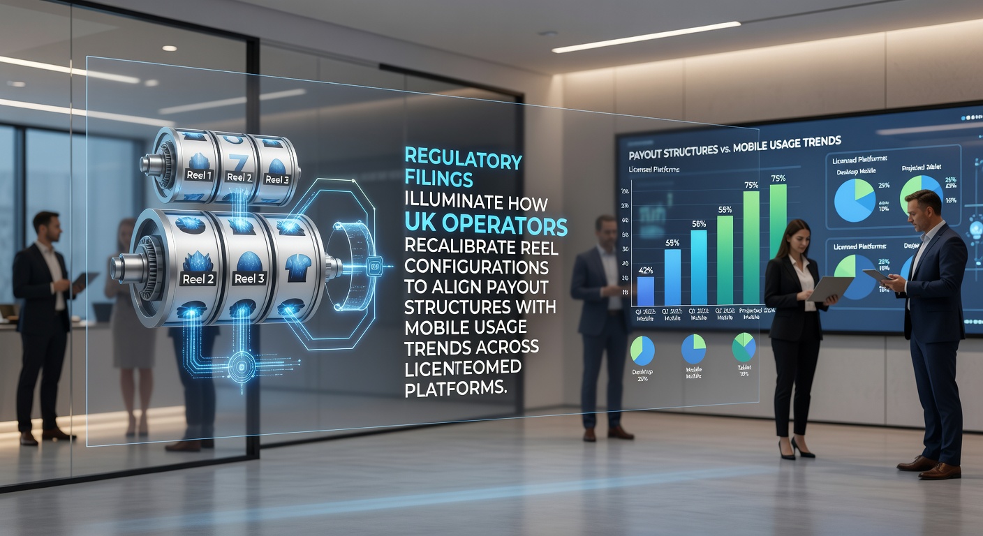 Regulatory documents showing adjustments to slot reel setups on UK licensed platforms for mobile trends