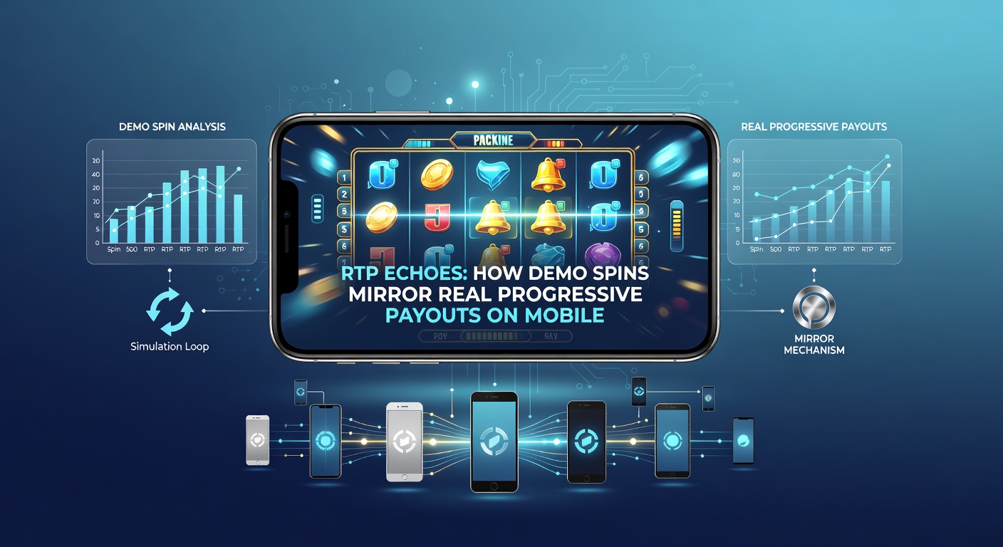 Mobile slot demo screen showing progressive jackpot counter ticking upward amid spinning reels and bonus features